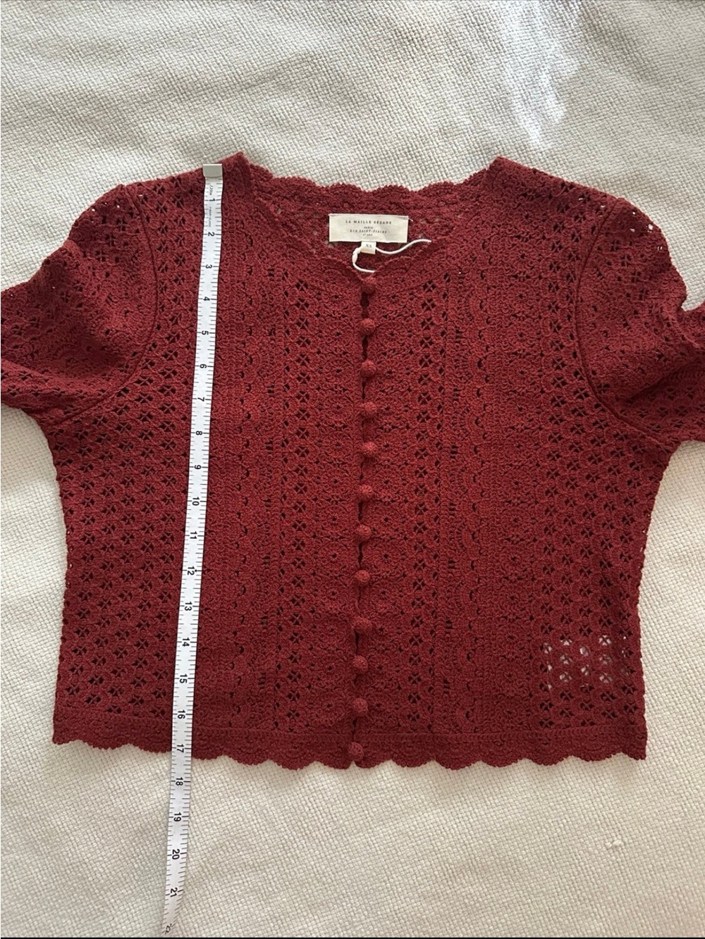 Rare! Discontinued! Sezane NOELIE CARDIGAN - Picture 10 of 12